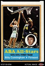 1973 Topps #200 Billy Cunningham Cougars North Carolina 2 - GOOD