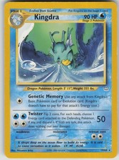 Pokemon TCG Kingdra Rare Neo Revelation 19/64 on eBay