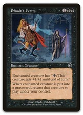 Shade's Form #81 (Damaged) Torment TOR Magic MTG