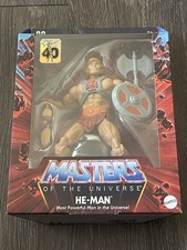 Mattel Masters of the Universe Masterverse 40th Anniversary He-Man 7 in...