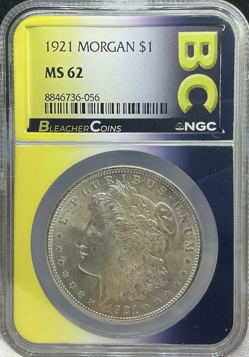 MS 62 Graded 1921 Year Morgan US Dollars (1878-1921) for sale | eBay