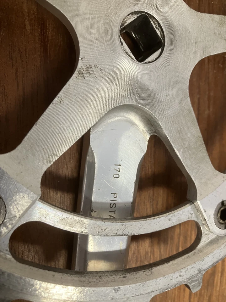 Campagnolo 1960s Record pista track groupset, vintage bike cinelli eroica - Image 3 of 4