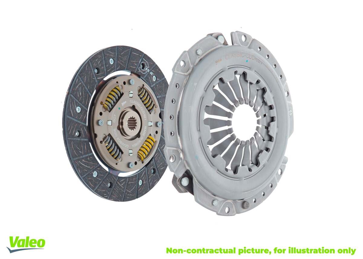 Kit d'embrayage VALEO 786021 friction renforcée contre le patinage des vitesses