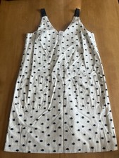 Ann Taylor Loft Polka Dot Shift Dress Size 10 Straps Work Wear Summer Spring NEW