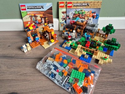 LEGO Minecraft - The Trading Post 21167 + Crafting Box 21116 - OBA - 100% - TOP