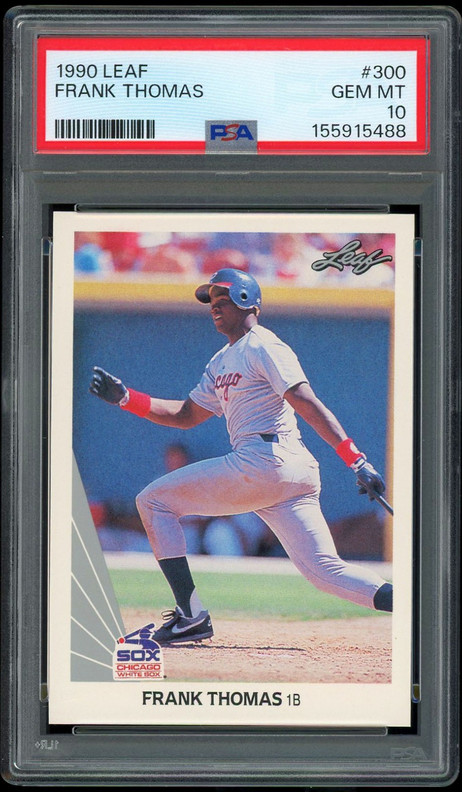 Frank Thomas 1990 Leaf Rookie RC 300 PSA 10 GEM MINT