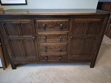 Vintage Ercol Old Colonial Sideboard Dresser prioty style Traditional Finish Elm