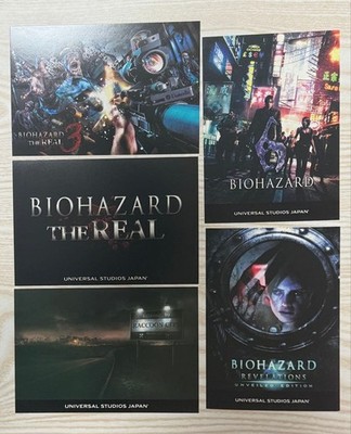 Resident Evil PostCard Universal Studios Japan USJ Univer