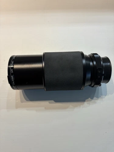 Vintage Vivitar Zoom Lens, 75-205mm, 1:3.8, 62mm, Macro Focusing
