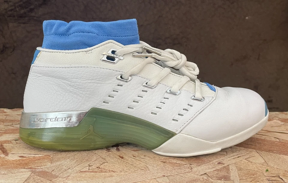 Zapatillas deportivas Air Jordan 17 OG 2002 bajas blancas Carolina - para hombre 10-303891 141 - imputables Foto 2 de 4
