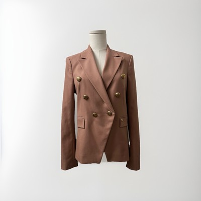 New Mos Mosh Beliz Twiggy Vintage Rose Blazer SZ 34 $350