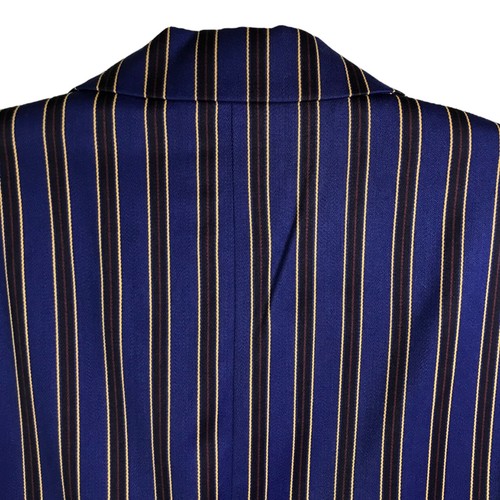 Vintage Laurel by Escada Blazer blau gestreift W 40 zweireihig Goldknopf - Bild 4 von 8