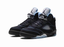 Air Jordan 5 Retro Grade School Black University Blue 2026  GS 440888-008