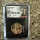 2024 G$25 1/2 oz Gold American Eagle - FDOI - Cabral - NGC MS 70