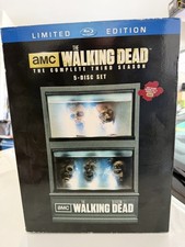 THE WALKING DEAD. THE COMPLETE THIRD SEASON. LIMITED EDITION REPLICA. NO DVDS.
