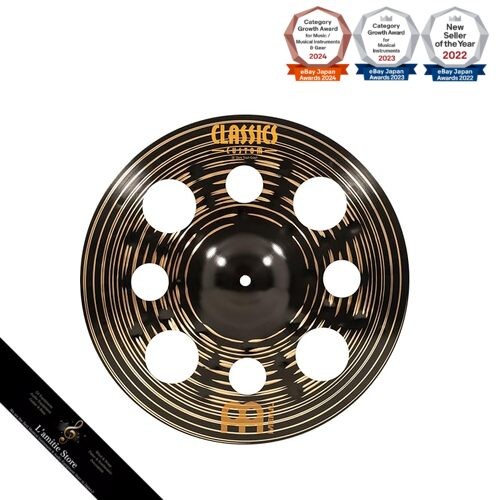 Meinl Cymbals Classics Custom Dark 16 Trash Crash Cymbal for Drum Set — Made in - Picture 1 of 6