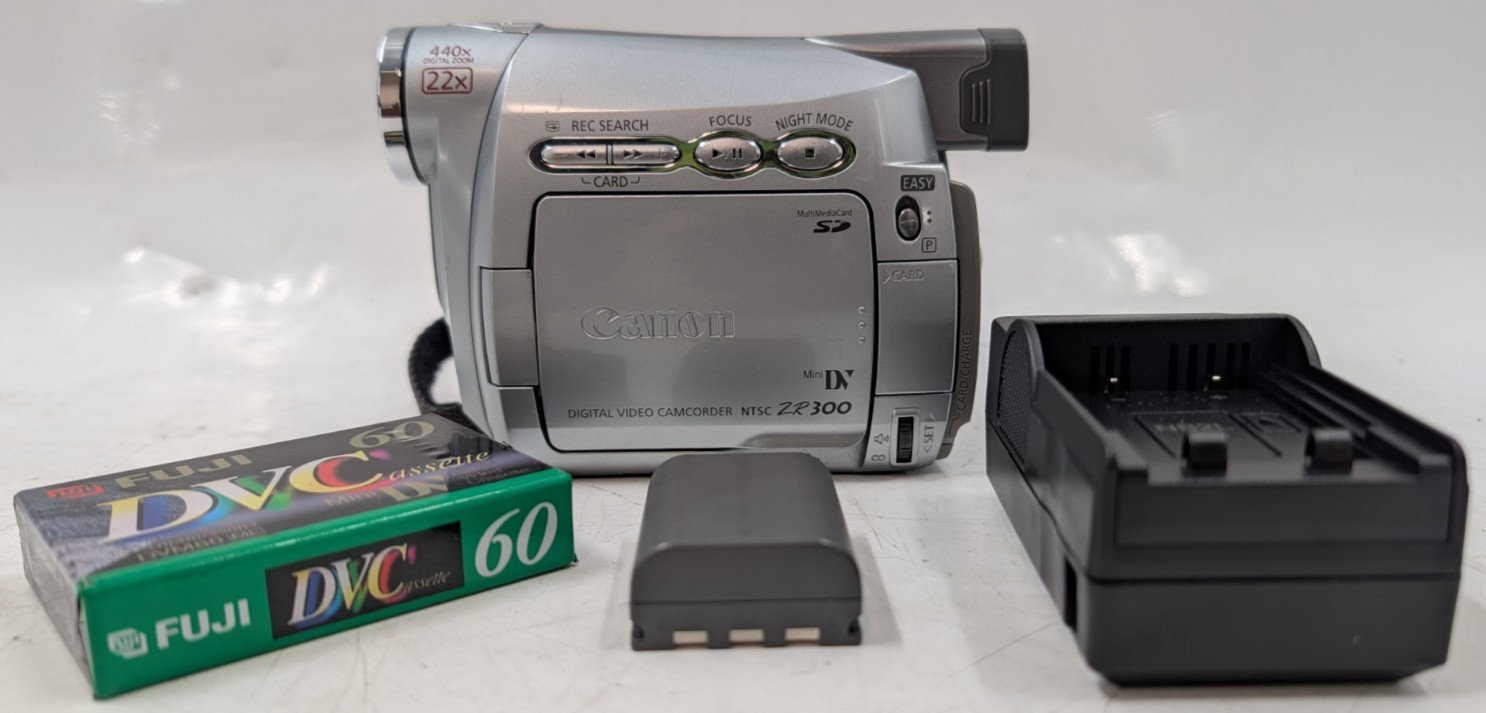 W/ Tape, Battery, And Charger *tested* Gc-6496