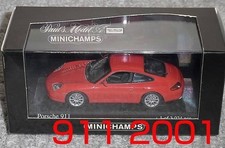 1/43 Porsche 911 Red 2001 996