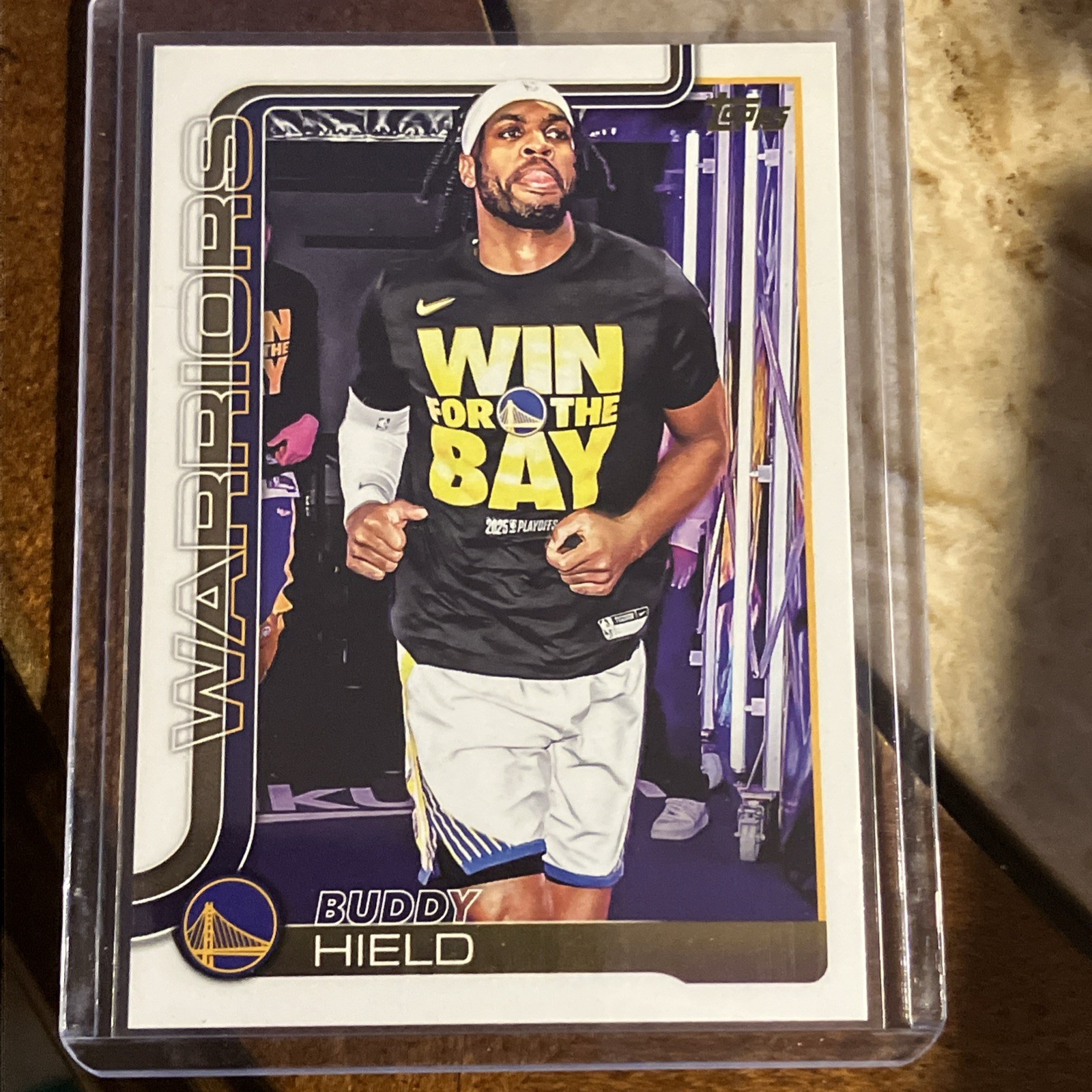 BUDDY HIELD 2025-26 Topps Golden Mirror Variation #237 SSP Golden State Warriors