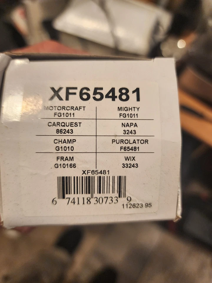 Filtro de combustible ECOGARD para Ford F150, Explorer, Mustang, Expedition Foto 2 de 2