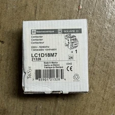 SQUARE D LC1D18M7 CONTACTOR SCHNEIDER ELECTRIC TESYS NEW IN BOX