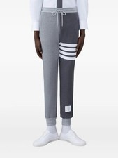 NWT Thom Browne 900 LoopBack 4 Bar Sweatpants in Funmix Gray Size 5. Yours for 
