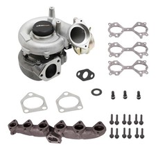 Turbo Turbocharger+Exhaust Manifold for Bmw E53 X5 Suv 218 Hp 3.0d M57n neu