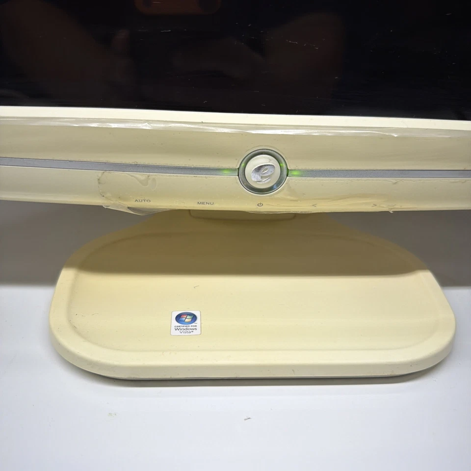 eMachines E202H 20" LCD Monitor 1600x900 VGA DVI-D Tested Working Retro Display - Image 4 of 4