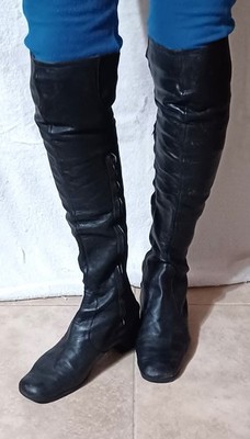 MADE IN ITALY Genuine Leather Boots Nero Giardini Size 9M
