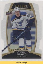 2019-20 Upper Deck Allure White Rainbow Colton Parayko #52 READ kr0