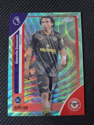 Romelle Donovan 2025-26 Topps Chrome Premier League Football Rookie Card /199