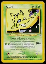 Pokemon Card Neo Revelation Celebi 16/64 Rare on eBay