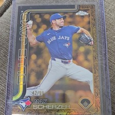 Topps Gilded Collection 2025 Max Scherzer #67 Blue Jays /99 MLB Baseball