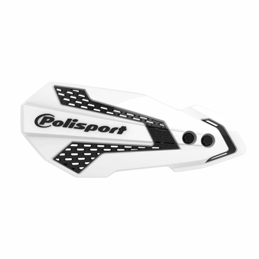 Protège-main moto MX Flow ventilé compatible Kawasaki KX F 250 450 kit de fixation universel