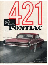 1962 Pontiac Catalina Hardtop 421 V8 6 Pg Road Test