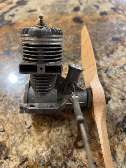 Vintage Fox .15 Control Line / Free Flight CL FF Model Airplane Engine - Image 2 of 4