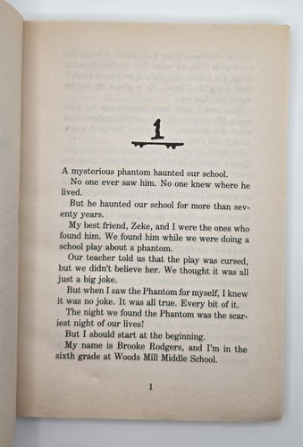 Goosebumps Phantom of the Auditorium #24 1st Edition - Picture 11 of 13