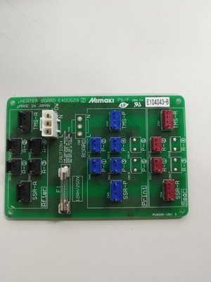 MIMAKI JV5   Heater Board   E400529 / E104043-B   Made in Japan   geprüft
