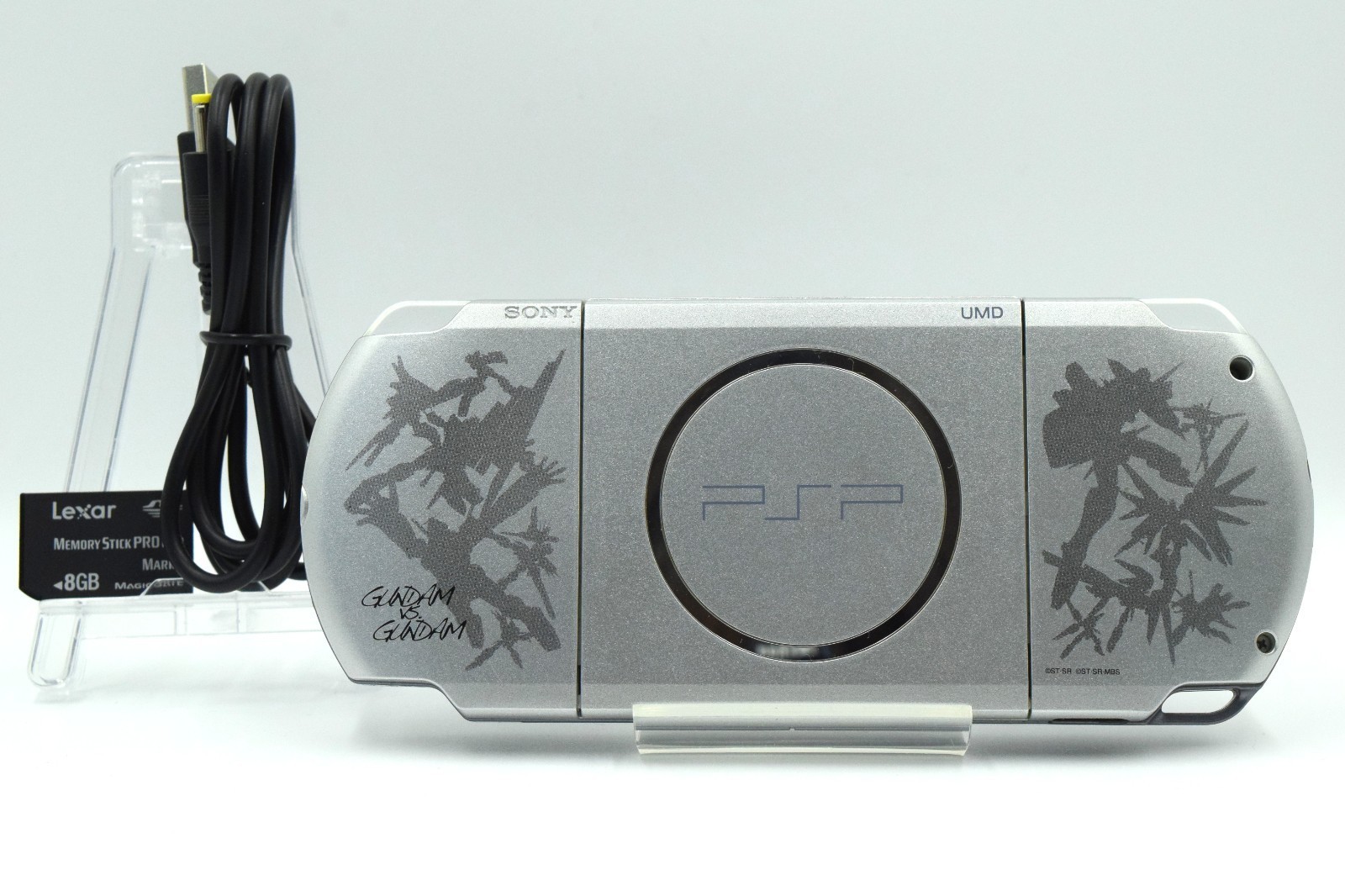Console Sony PSP 3000 Gundam VS Gundam Silver OEM testée fonctionnelle Japon