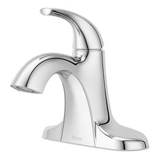 Pfister Framework Series Single Handle Single Hole Bathroom Sink Faucet in Polis
