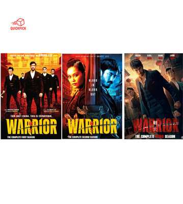 DVD Warrior TV Series Season 1-3 SEPARATED Martial Arts Full HD Express Ship