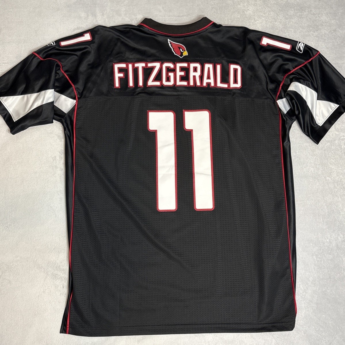 Reebok On Field Larry Fitzgerald #11 Stitched Arizona Cardinals