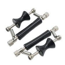 2Pack Guitar Adjustable Rolling and Sliding Capo, Rubber and Stainless Steel,...