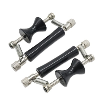 2Pack Guitar Adjustable Rolling and Sliding Capo, Rubber and Stainless Steel,...