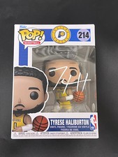 Tyrese Haliburton Signed Funko Pop #214 JSA Encapsulated Autographed Pacers