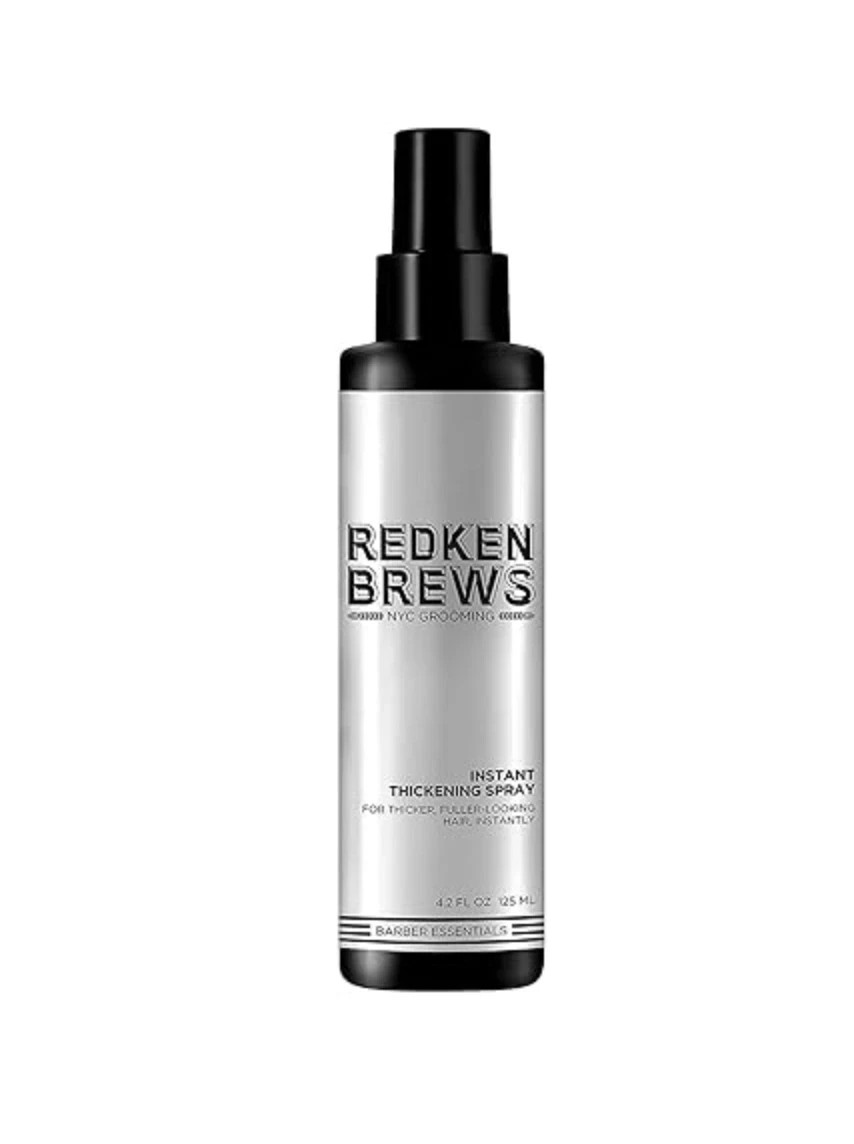 Redken Brews Instant Thickening Spray 4.2 oz 125 ml for Fuller Looking Hair