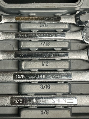 Craftsman 44 Pc 1/2”, 3/8”, 1/4” EE Socket Set W/ Wrenches - Bild 3 von 13