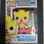 Funko Pop! Plus Super Sonic the Hedgehog with Emeralds Flocked Target Exclusive
