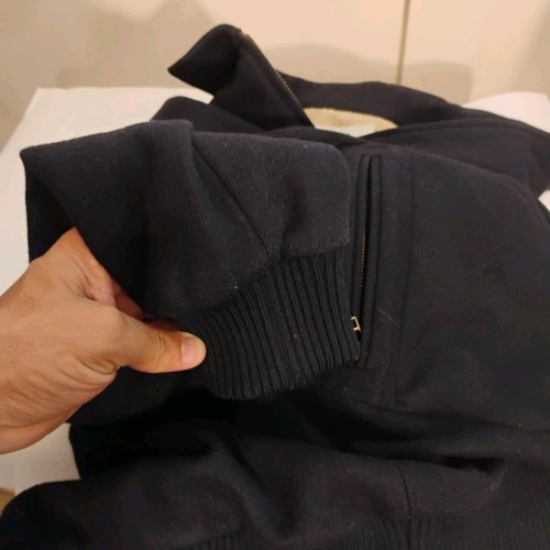 JACK SPADE Bleeker Street - Mens S Bomber Blue 80% WOOL Jacket - Picture 16 of 16