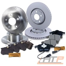 BREMSSCHEIBEN + BREMSBELÄGE BREMSKLÖTZE VORNE + HINTEN FÜR SKODA SUPERB 3U 3U4